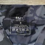 ECHT  BLACK & Gray Camo Scrunched Shorts S Photo 3
