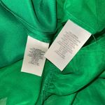 Alice + Olivia NEW  Lanelle Maxi Cape Dress in emerald green Chiffon Sz M Photo 7