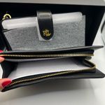 Ralph Lauren  Women's Quilted Nappa Leather Tech Wristlet In Black $225 Photo 3