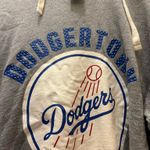 PINK - Victoria's Secret  Hoodie Dodgers Los Angeles Dodgertown Baseball Rhinestone Photo 1