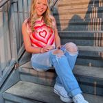 heart sweater vest Pink Photo 0