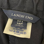 Lands' End Navy Blue Cotton Blend Cropped Pants Capri Women's Size 16 Petite 16P Photo 5