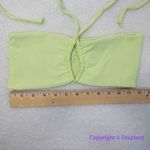 Stone Fox Swim NEW free people meadow bikini top pomelo pique, size S Photo 4