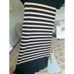J.Crew  T-Shirt Midi Dress Striped French Minimalist Spring Summer Wedding Boho Photo 3