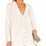 Free People  Charlie Denim Oversized Shirt Photo 0