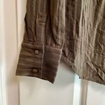 Ecru NWT  Olive Mara Shirt Side Buttons Button Down XS Photo 3