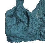 Free People Intimately  Galloon Lace Racerback Bralette Green Women's Size M Photo 3