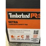 Timberland PRO Setra Mid Work Shoe Gray White Composite Toe Sneaker Women Size 6 Photo 6