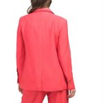 Ellen Tracy NWT  Geranium Airflow Blazer With Grommet Snaps Photo 2