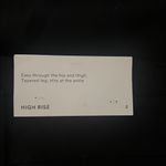 Ann Taylor  Paper Bag Waist High-Rise Ankle Pants in Black, Size 2, NEW Photo 5