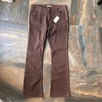 CAbi Brown Flare Leg Jeans NWT Women's Size 10 Photo 1