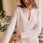 Sézane Sezane Saphia cardigan in ecru Photo 0