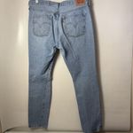 Levi's  501 S Skinny Jeans Women size 32 Premium Denim Distressed Photo 3