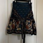 Farm Rio Blue Ainika Chill Mini Skirt Size XXS Photo 2