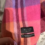 Vintage Kiltane of Scotland Lambswool Cashmere Tartan Shawl Wrap Pashmina Multicolor colorful Coquette Scarf Photo 1