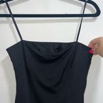 Katie May NEW NWT Mary Kate Strapless Drape Back Gown Black Photo 4