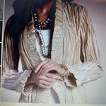 Chico's Chico NWT Royal Ruffle Rea Jacket Logan Sapphire Photo 12