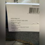 Joe Fresh  Women’s High-Rise Straight Jeans. NWT. Size 28. Dark Denim Photo 4