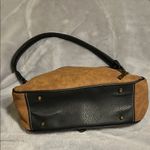 Western Bronze Floral Buckle Conceal Carry Shoulder Bag Tan Photo 2