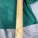 Quacker Factory  Top Large Long Slv Kelly Green Embellished Velour Mature Stretch Photo 6