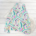 Fresh Produce Fresh Produce Sundrenched Lydia Abstract Art Asymmetrical bottom Dress Size 3X Photo 3