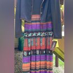 Karin Stevens  Women's VTG Pleated Sleeveless Geo Ethnic Dress+Cardigan Set|Sz:8 Photo 1