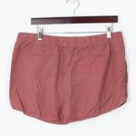 Madewell  Womens High Rise Pull-On Shorts Size L Rose Pink Casual Athleisure Photo 3