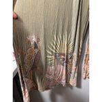 Farm Rio  Anthropologie Guadalupe Parrot Wide Leg Pants Size XL Photo 4