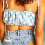 Billabong x Wrangler Perfect Pair Floral Print Crop Top NWOT Photo 1