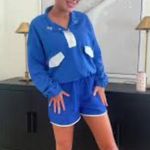 , NWT 2 Piece Short Set Lounge Wear Athletic Wear Large Blue Photo 0