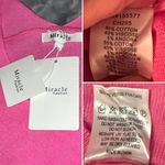 Red Dress Miracle I’ll Wait For You Relaxed Dolman Knit Sweater Top Pink ML Pink Size L Photo 7