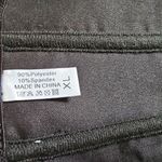 Black Satin Jacquard Lace Up Back Corset Size XL Photo 5