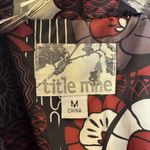 Title Nine Women’s Black Quilted Jacket Coat Zip Front Size Medium Outerwear Photo 5