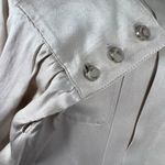 White House | Black Market WHBM Stretch Silk Women’s Blouse in Champagne size 6 Photo 6