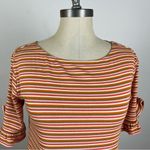 Anthropologie Maeve Ruffled Peplum Top Photo 3