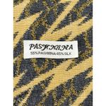 Pashmina Silk Blend Fringe Gold Black Scarf Winter Classic Timeless Elegant Photo 1