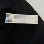 Eileen Fisher Black Organic Cotton Poplin Button Down Shirt Size X-Small Photo 6