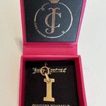 Juicy Couture NWT NIB  Letter " I " Pendent Necklace Charm NEW Gold Tone Photo 0