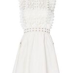 Self Portrait  White Lace Mini Dress 10 Photo 9