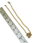 Vintage Attwood & Sawyer (A&S) Faux Pearl Necklace with Rhinestone Flower Clasp Photo 7