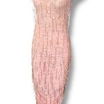 H:ours Constanza Midi Dress in Water Droplets Size XS Pink from Revolve Photo 0