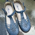 Jbu New NWOB  by Jambu Women's Sahara Mary Jane Light Denim 8.5 W Wide Photo 4
