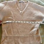 Max Mara Leisure 100% Wool Off White V-Neck Sweater S Small Photo 2