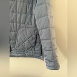 Free Country  Puffer Coat Jacket Hood Light Blue Lightweight Size S M Comfy Photo 4