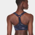 Sweaty Betty  Power Medium Support Sports Bra, Blue Camo, Size Small,NWT Photo 1