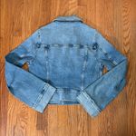 AG Adriano Goldschmied  Denim Jean Cropped Trucker Jacket size S‎ Photo 1