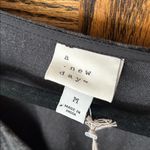 A New Day Black Crushed Velvet Jumpsuit Women Medium 70's Hyperfeminine Photo 2