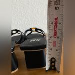 SM New York NEW Black Square Toe Block Heel Heeled Sandals Size 8.5 2” Heel Photo 7