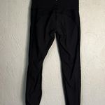 Lululemon full length black tights with mesh detailing unsized Photo 7