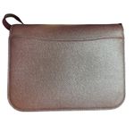 Coach  C6777 Snake Embossed Cross Body Metallic Cherry Oxblood Pebbled Leather Photo 1